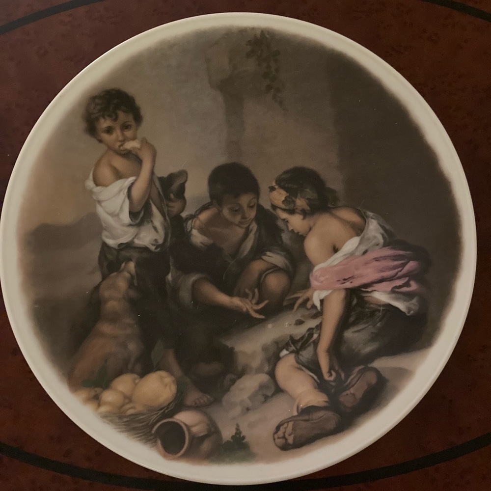 Kuba Porzellan From Bavaria Germany: Vintage Decorative plate
